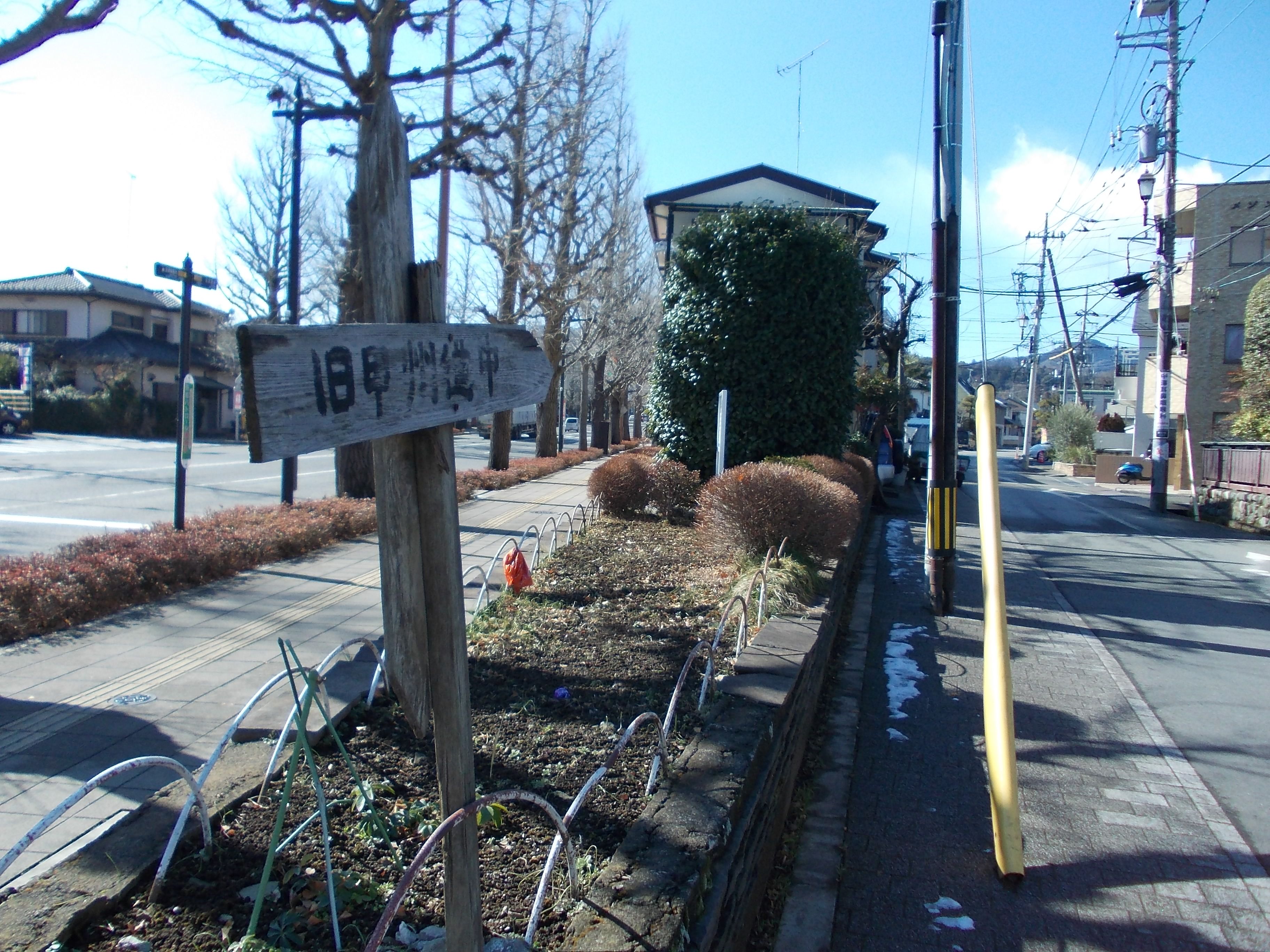 甲州街道てくてくトボトボ歩き旅 ベッカム隊長のてくてくトボトボ歩き旅 楽天ブログ