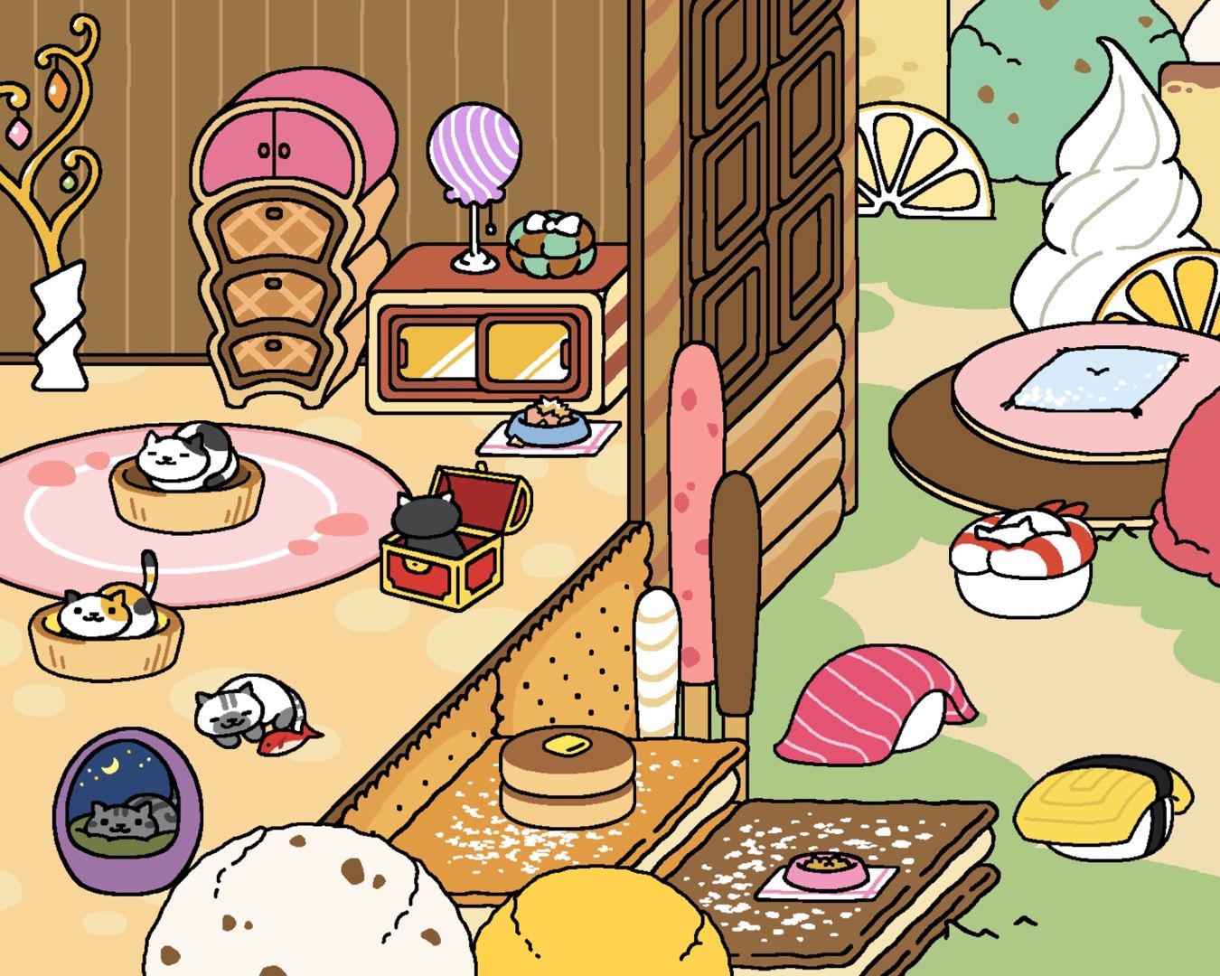 ねこあつめ（今日のあいことば・四万六千日） 猫のみーとぐーのお家 楽天ブログ