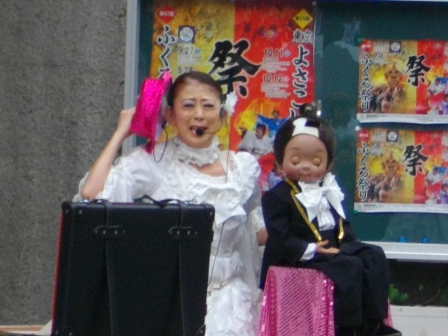 腹話術オデット姫ジークフリード王子