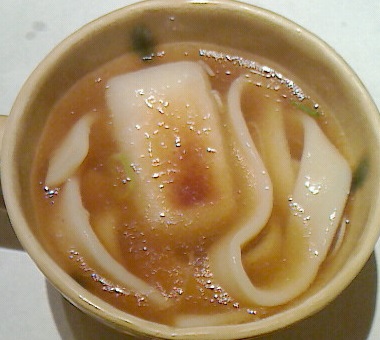 木曽路しゃぶしゃぶ　きしめんお餅