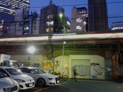 東横線渋谷最後2013年３月・グラフィティ１