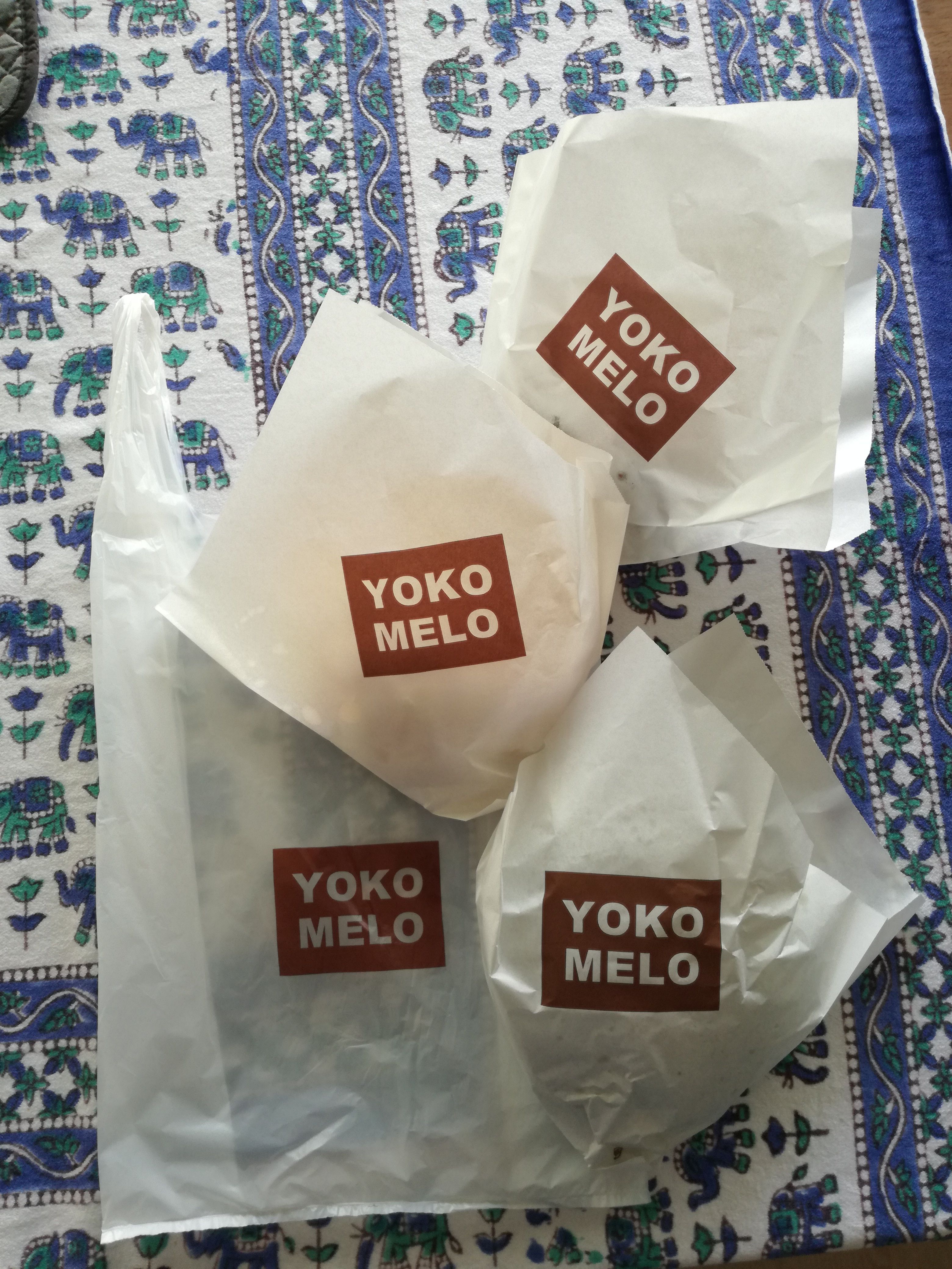 八千代市パン屋ヨコハマメロンパン　購入品