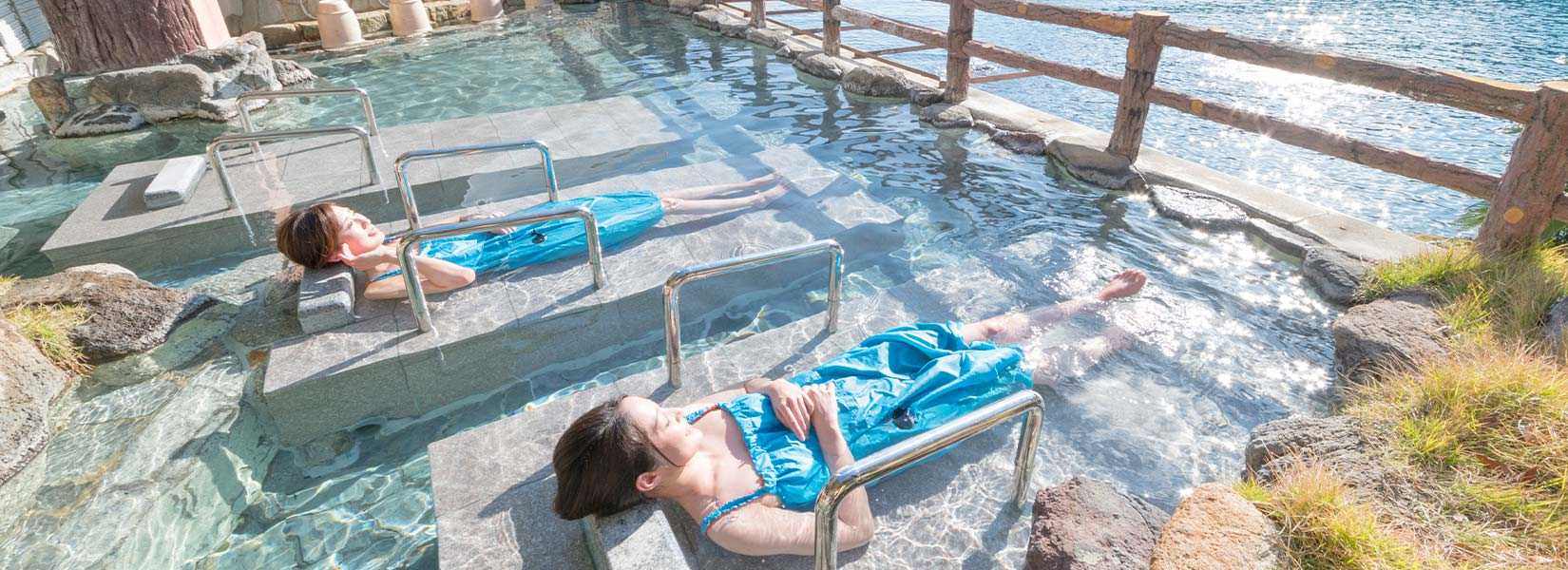 熊野別邸 中の島 露天⾵呂 紀州潮聞之湯 1位 温泉 泉質 絶景