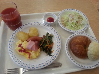 無料朝食