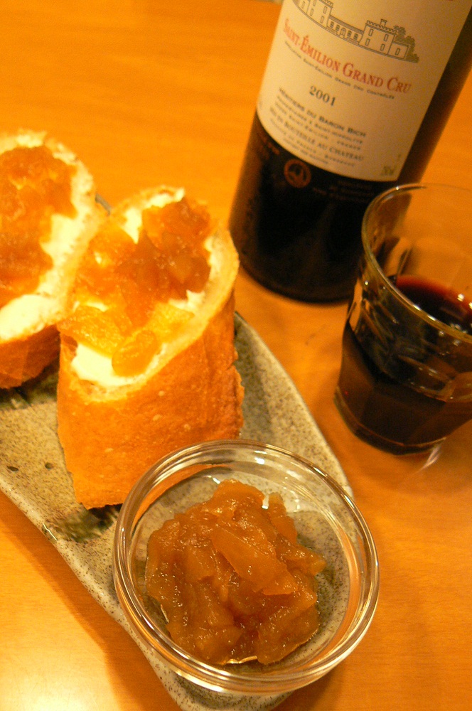 電子レンジでリンゴジャム