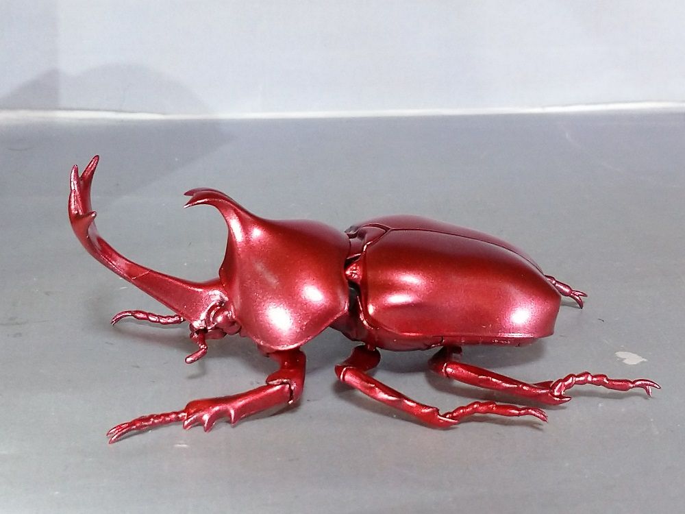 自由研究シリーズ クワガタムシvsカブトムシ 対決セット を塗装