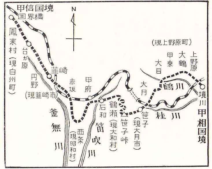 不思議な話 昭和47年、『甲州夏草道中』山口素堂に触れていない