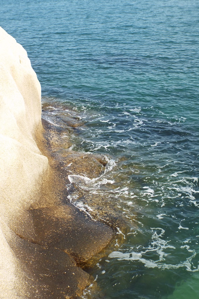 大久野島の岸辺