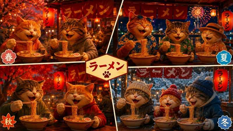 ７月１１日は「ラーメンの日」にゃんだよ！