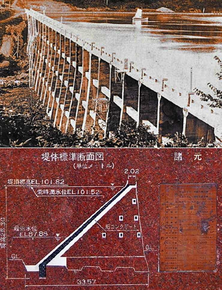 扶壁並ぶ 笹流ダム | 清多夢くらぶ - 楽天ブログ
