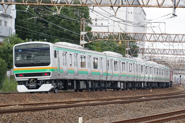 EF81 141牽引 ヤマ231系 郡山出場！6