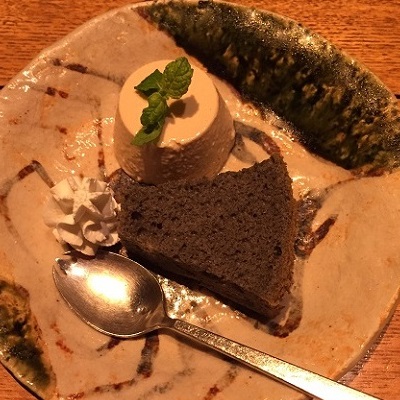 くすむら豆腐御膳デザート