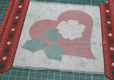 クリスマスシャドーミニキルトを作ろう5