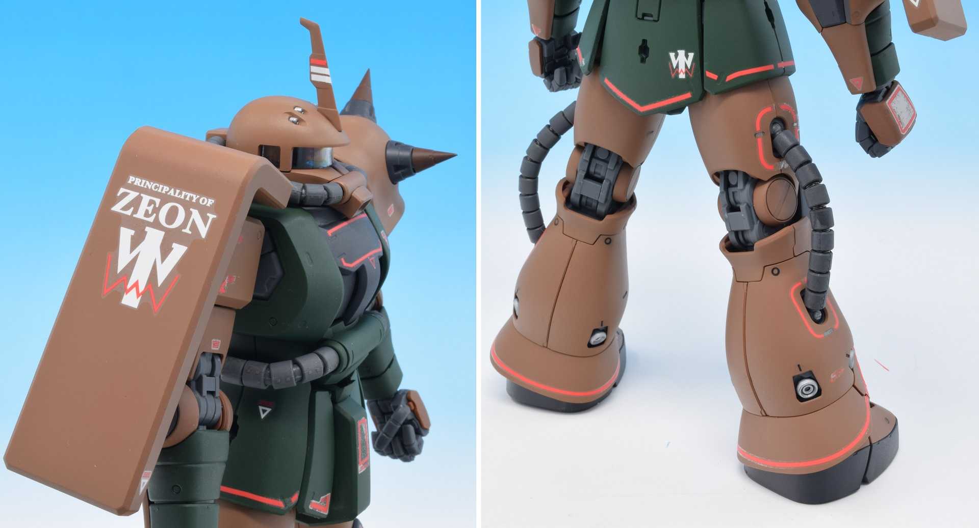 MG 1/100 MS-06Fs ガルマ・ザビ専用ザクⅡ【プラモデル】 | なん