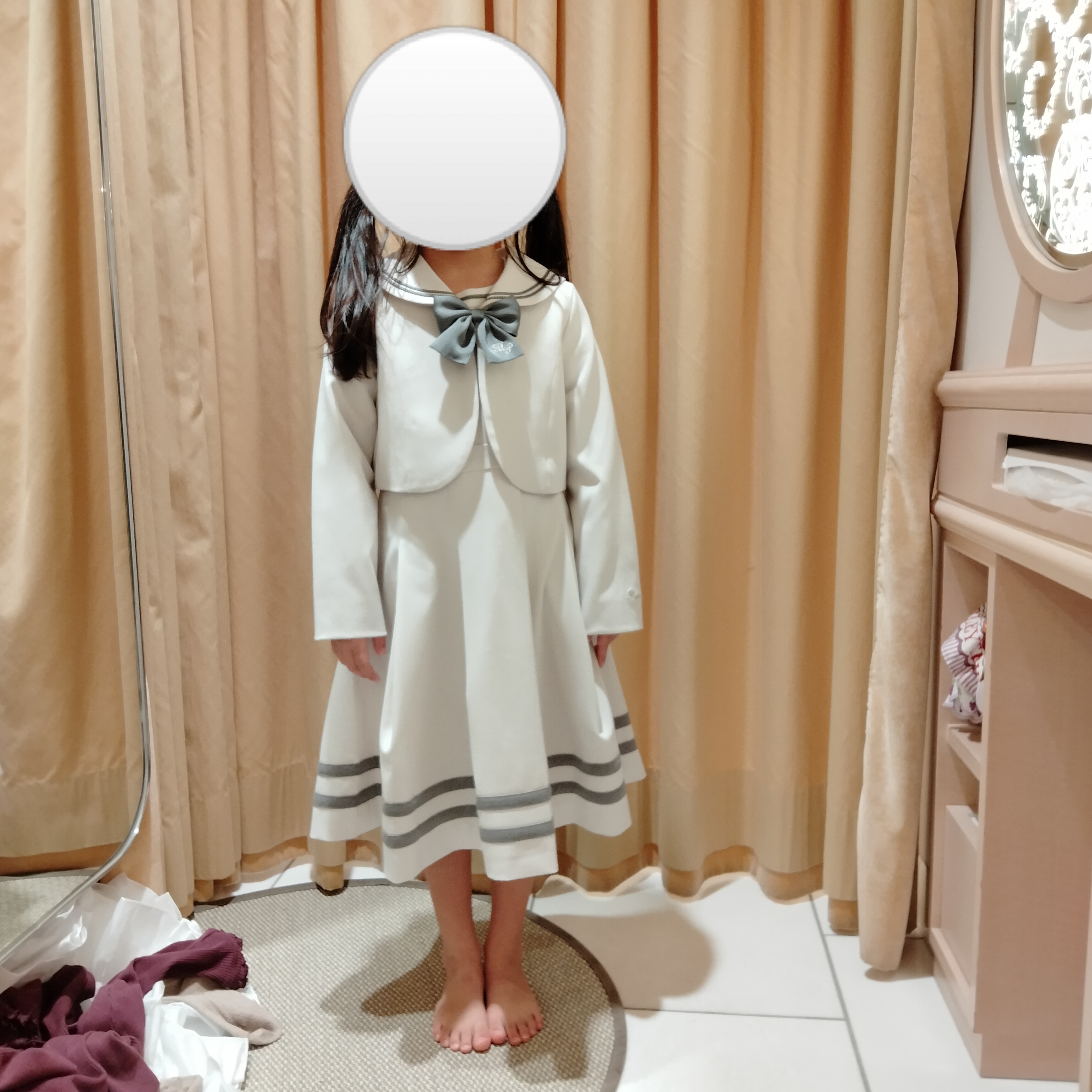 ポチ到着♡パンパンチュチュ フォーマル入学式服 | *☆やまなか