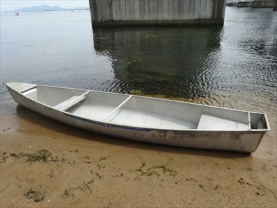 中古 グラマン イーグル１５フィート アルミ製 カヌー 入荷
