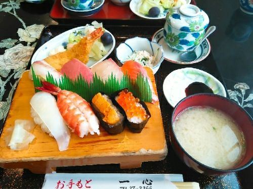 鮮魚店の寿司ランチ 一心 久留米グルメ 天使と悪魔の蜜の味 楽天ブログ