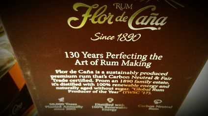 フロール・デ・カーニャ 130周年記念ラム～Flor de Cana 130th