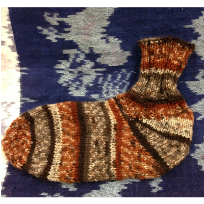 トマトヒールソックス