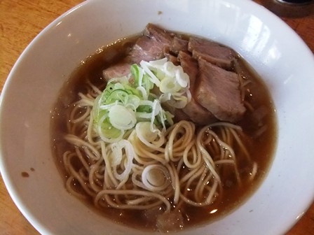 比内鶏肉そば
