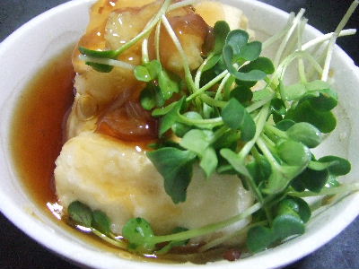 揚げだし豆腐