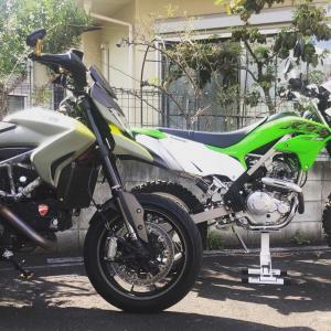 kLX-ZETA チェーンガイド | Ducati Hypermotard821 life & Kawasaki