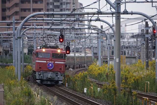 DE11 2001大宮出場 & EF81 81牽引カシオペア紀行 青森行き4
