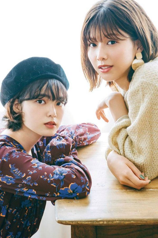 ☆欅坂46♪平手友梨奈×渡邉理佐、2年9か月ぶり「non-no」で共演