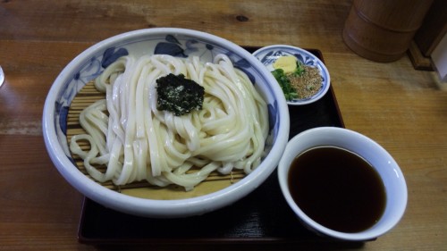 耕庵本店「ざるうどん」