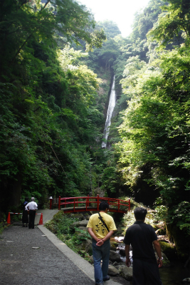 洒水の滝