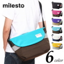 milest　メッセンジャーバッグ　Ｌ