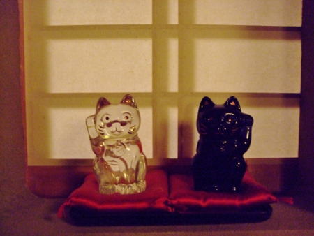 バカラの招き猫