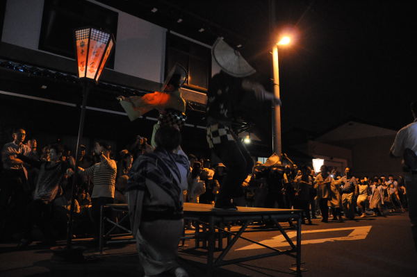 おわら風の盆　前夜祭　東町