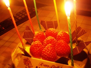 次男坊7歳誕生日＠20121209