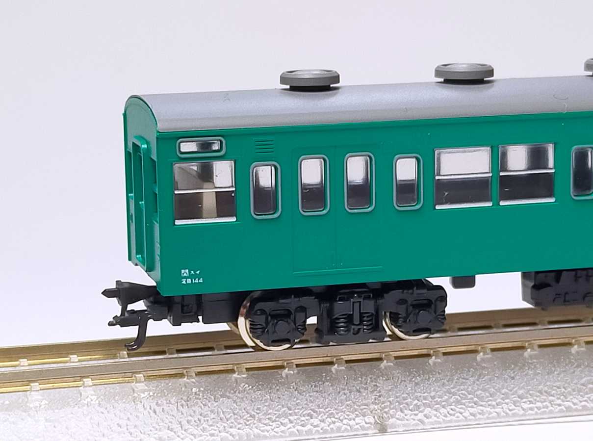 103系電車　エメラルドグリーン　8両　カトー KATO カトー 103系＜エメラルドグリーン＞中間車3両セット 10