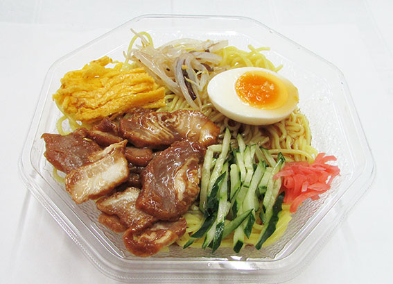 ローソンの「直火焼チャーシューの冷し中華」♪