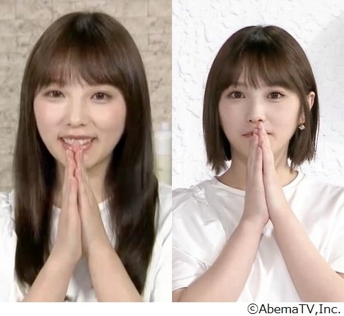 乃木坂46 与田祐希 生放送で髪センチバッサリ 乃木坂46時間tv より ルゼルの情報日記 楽天ブログ