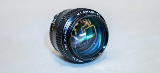 ついに＜鷹の目＞をゲット！「MC ROKKOR-PG 58mm F1.2 