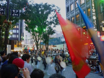 新宿エイサー祭り2013年７月・１
