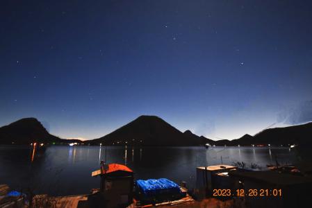 標高1100mの榛名湖の夜景と星空！ 2023年5月18日 | 山と花と