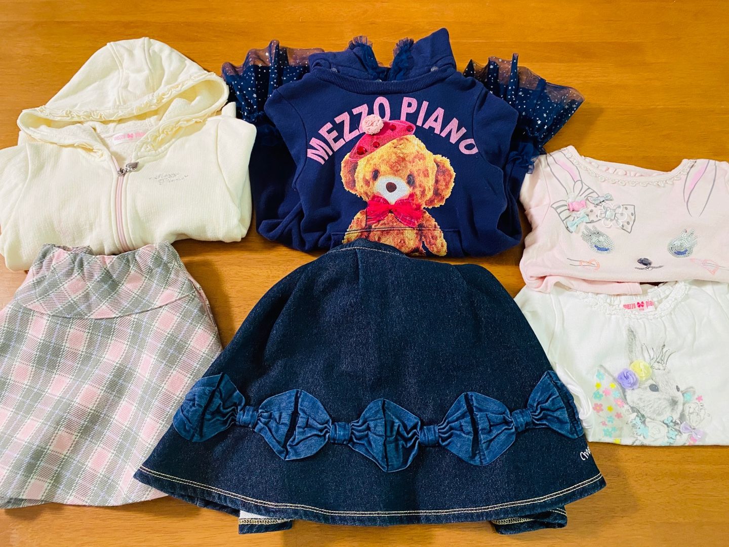 衣替えその1・メゾピアノ編☆ | みかづきの子供服お買い物ブログ