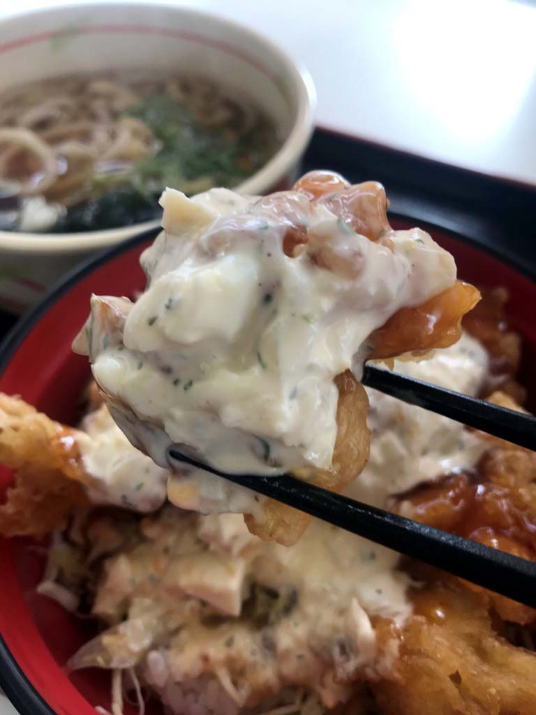 東加古川 定食屋 たっぷりタルタルのチキン南蛮丼とシンプルうどん 福だるま厨房 ロコショップのブログ 姫路 明石 加古川 神戸のグルメ情報が満載 楽天ブログ