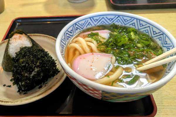 うどんのどんどんのモーニングメニュー