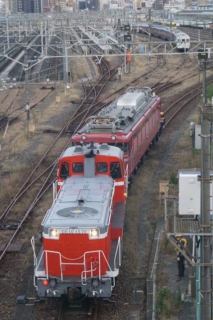 2017「ふれあい鉄道フェスティバル」尾久展示車両 入れ換え大行進4