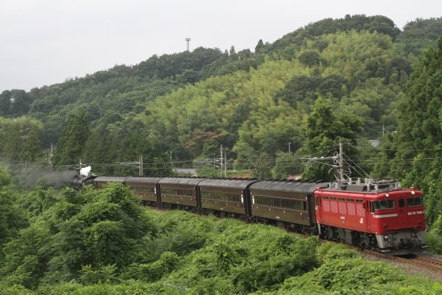 [SLふくしま復興号]休日の試運転2