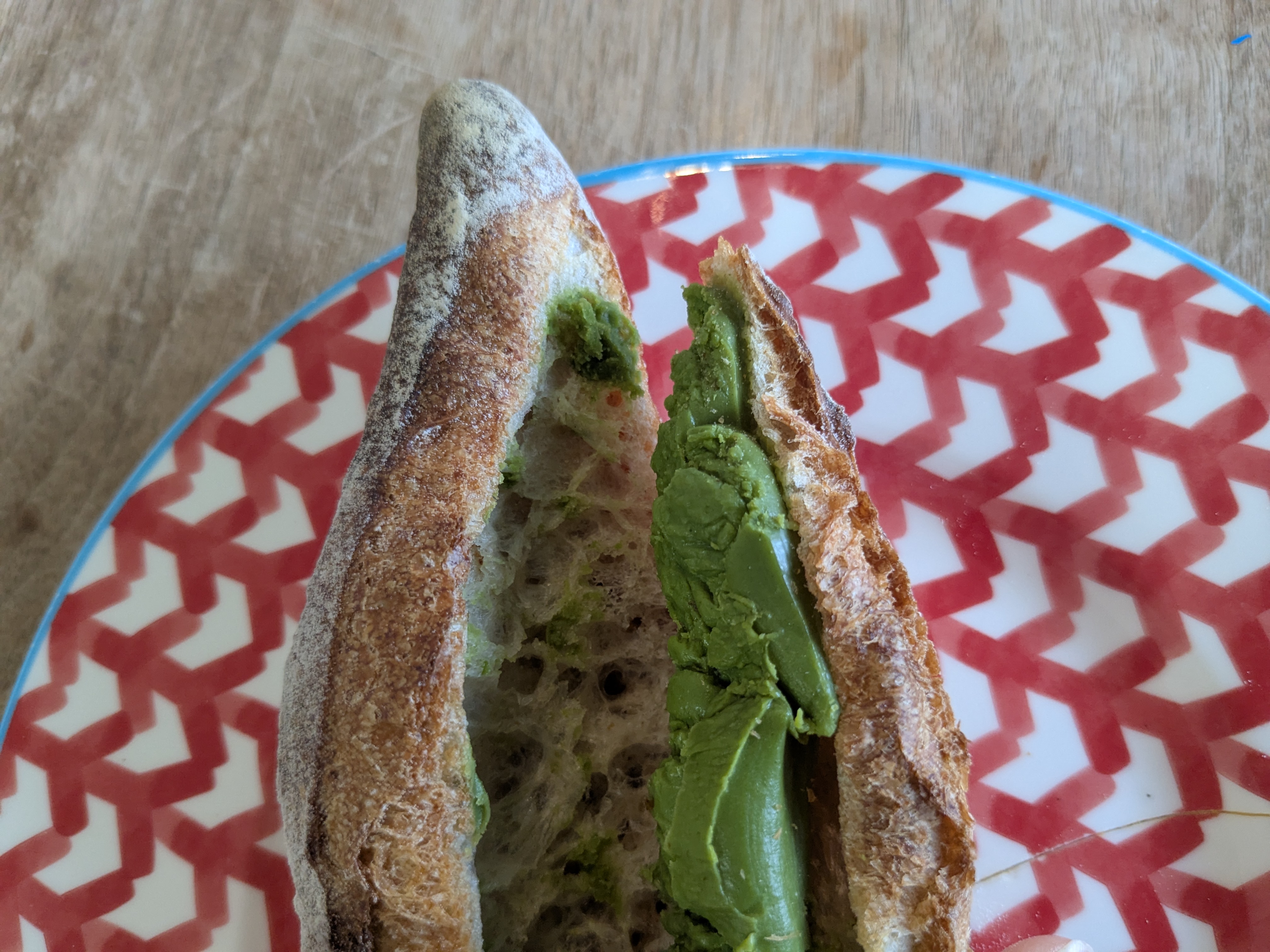 銀座パン屋　ル・プチメック　抹茶ガナッシュのカスクルート