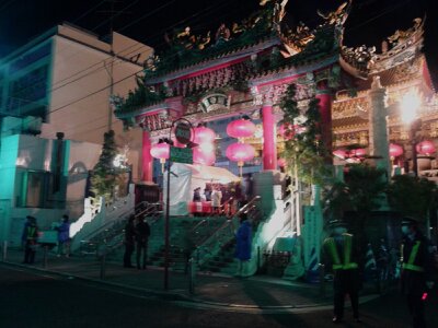 中華街2013新年・関帝廟１