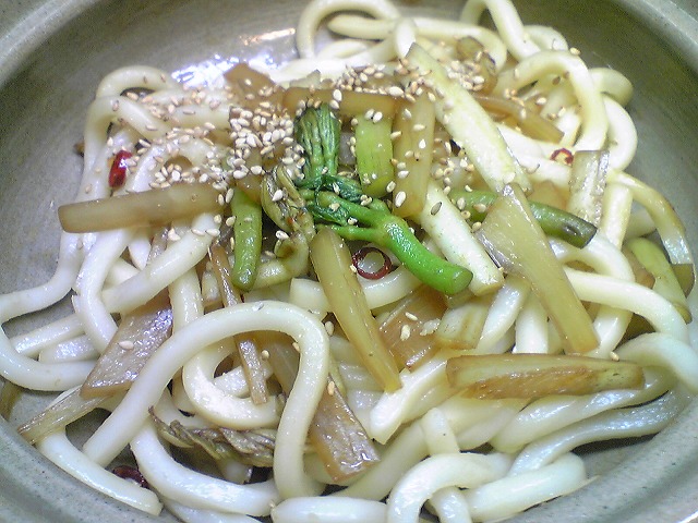 うどの焼きうどん2