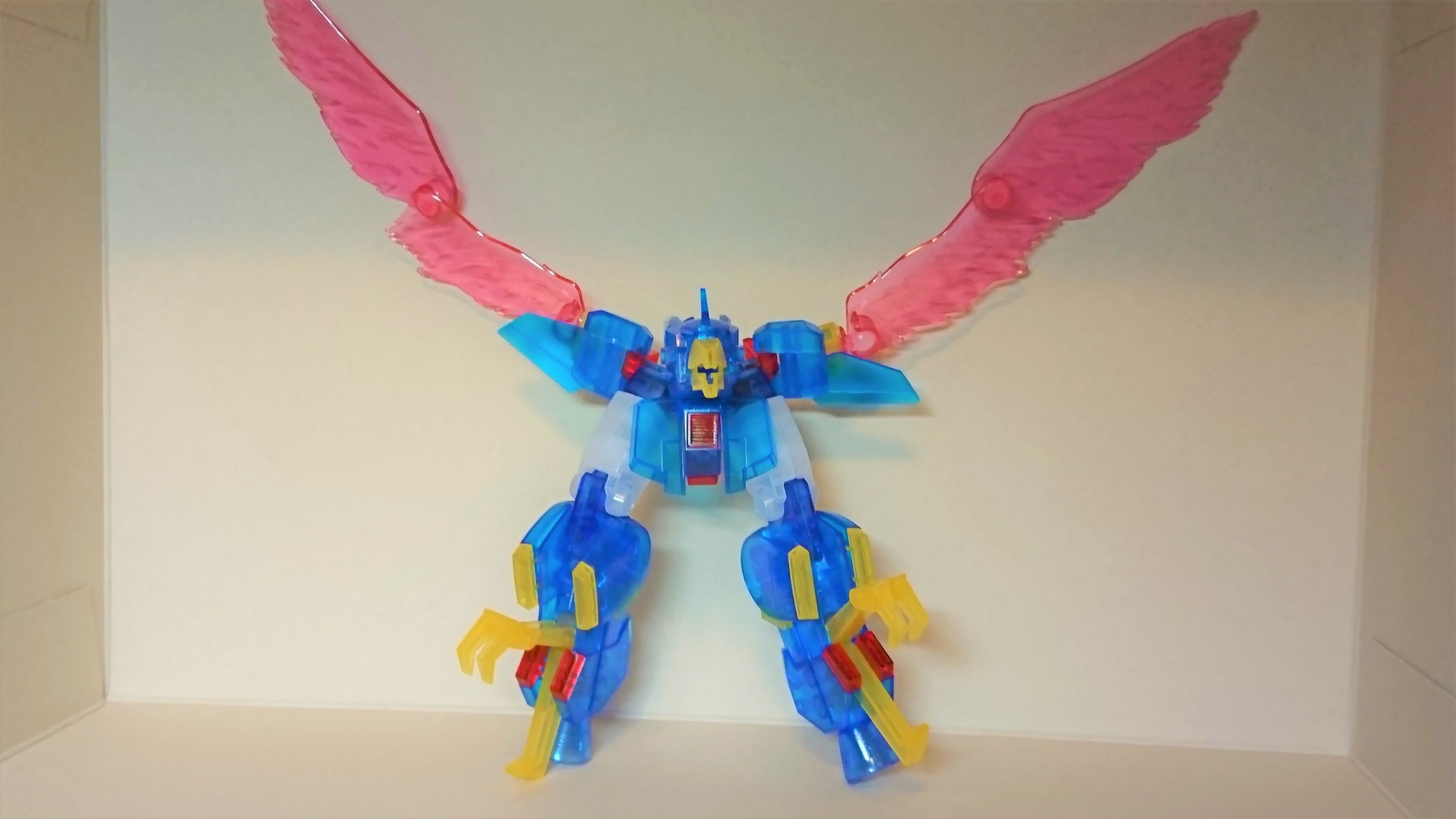 【新品未組み立て】HGBFガンダムトライオン3クリアカラーVer イベント限定 HGBFトライオン3（クリアカラーVer.）を組み立てました
