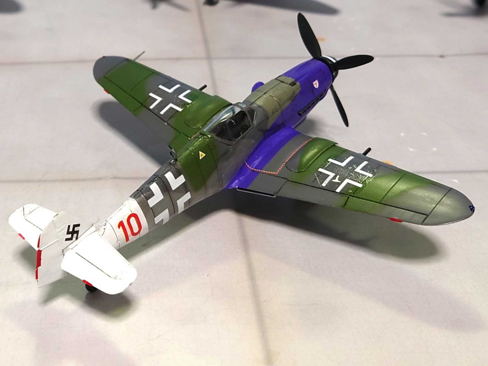 AZモデル1/72メッサーシュミットBf109K-14後期型 | ハードオフ